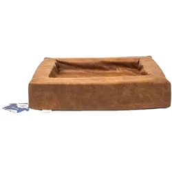 Let's Sleep Comfy Cushion 60x50x12 Cognac (Hund), Hundebett + Katzenbett
