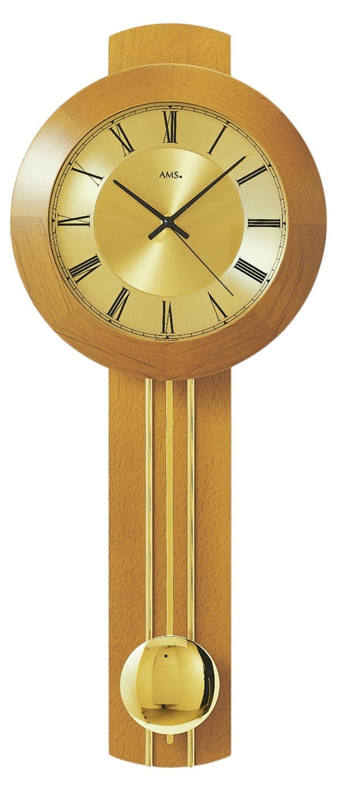 AMS Penduleklok met radio-ontvanger, model 5132-9