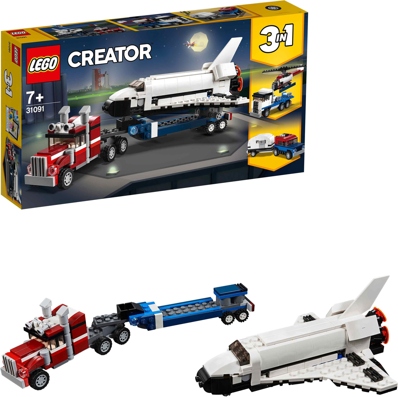 Lego Creator Transporter voor ruimtetransport