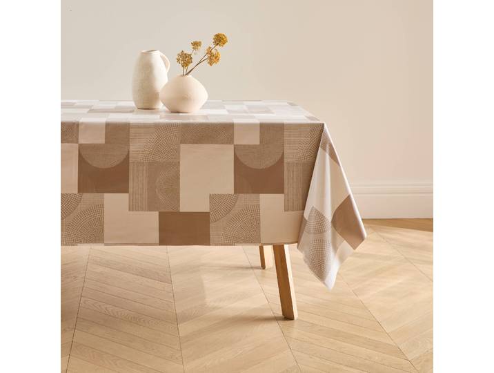 Nappe toile cirée imprimé géométrique - Blancheporte
