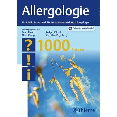 Allergologie - 1000 Fragen, Set von , Thieme, 978-3-13-241849-3