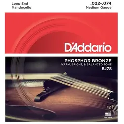 D'Addario EJ78 (0.07"), Saiten
