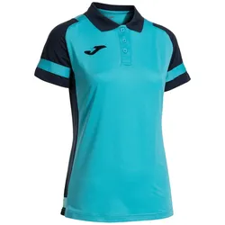 JOMA Lider Poloshirt Mädchen 013 - türkis fluor 152