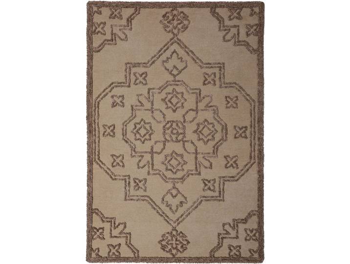 Teppich Sabelia Natur Wolle/ 160 x 230 cm - Material: Wolle/Polyester - Teppich
