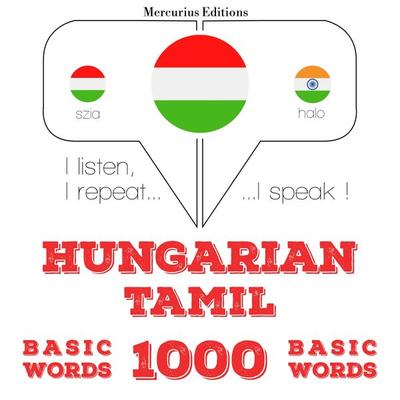 Magyar - tamil: 1000 alapszó - JM Gardner, Audio, 9782821149526
