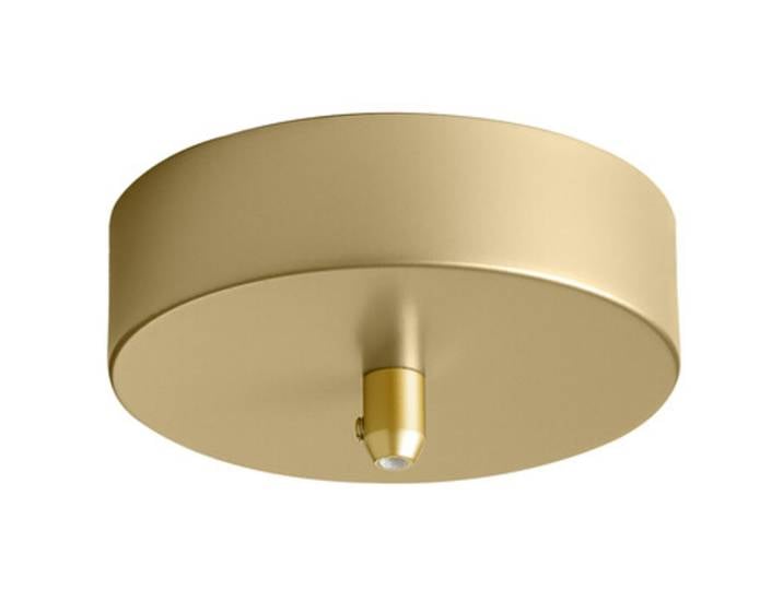 Desinger-Baldachin Giberti Luce Rosone Metall Gold D: 13 cm