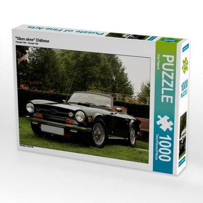 CALVENDO Puzzle 'Oben ohne' Oldtimer | 1000 Teile Lege-Größe 64x48cm Foto-Puzzle für glückliche Stunden