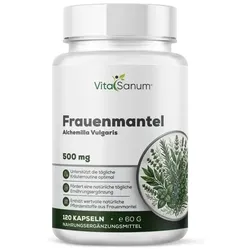 VitaSanum® Frauenmantel (Alchemilla vulgaris) – 1500 mg Tagesportion (3 Kapseln)