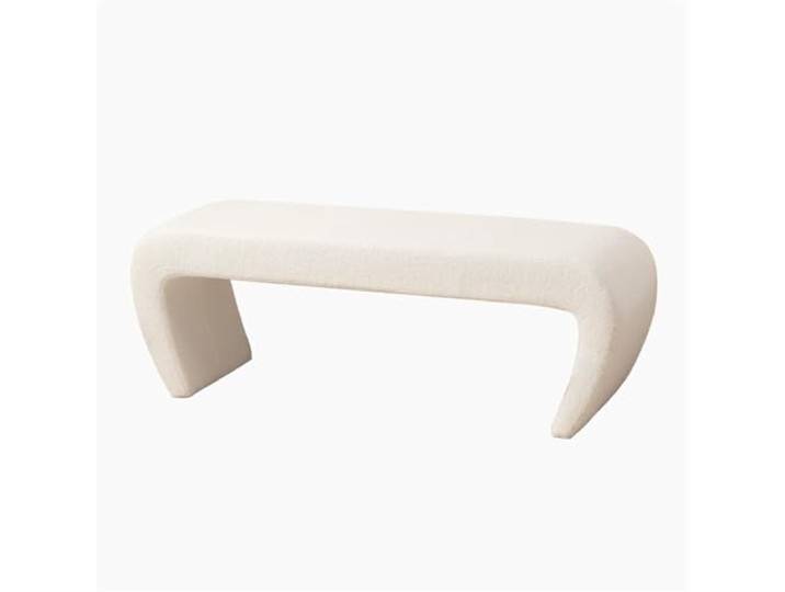 Zf9tBw5sH Bettbank Hocker for den Eingangsbereich, Schuhwechselhocker, einfache, reinweiße Bank Sitzbank(80cm)