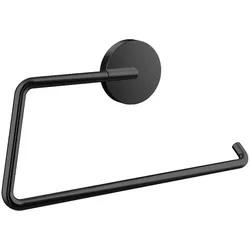 emco round Handtuchring, nach nach rechts offen, 435513300, Farbe: Schwarz