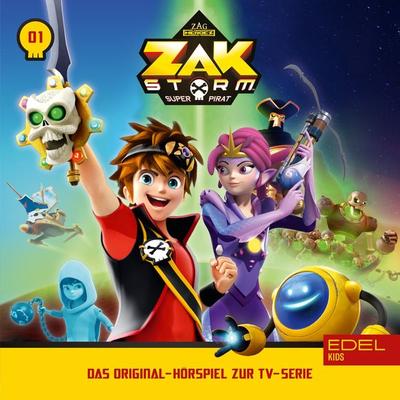 Folge 1: Captain Zak - Teil 1+2 (Das Original-Hörspiel zur TV-Serie) - Thomas Karallus, Audio, 4029759127666