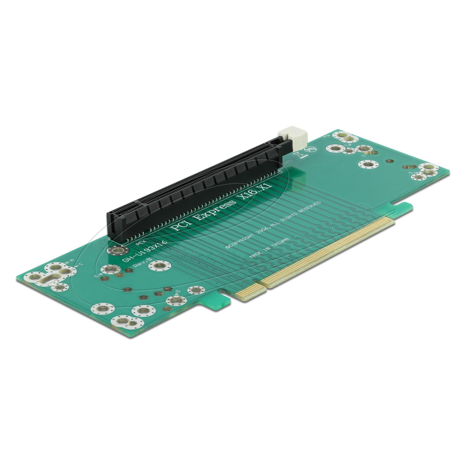 Delock Riser Card PCI Express x16 to x16 left insertion (41982)