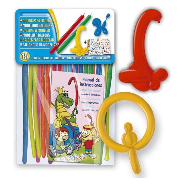 Globolandia BALLOONS 5102 15PSC. FOR FOLDING WITH I (15x) (60482692)