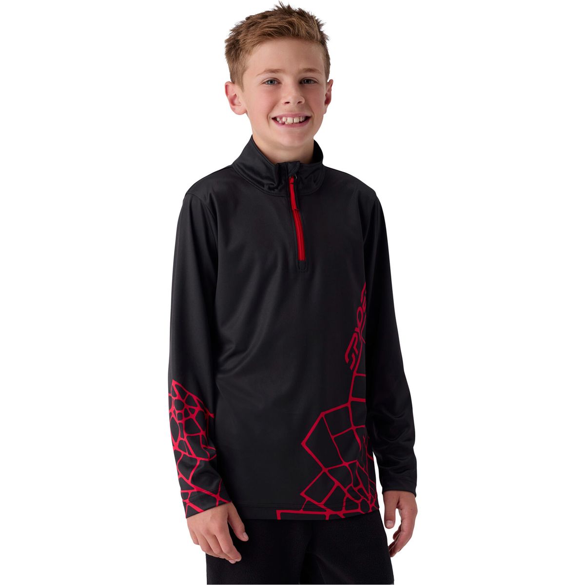 Spyder Jacobs 1/2 Zip black (BLK) L 38C013602-BLK-L