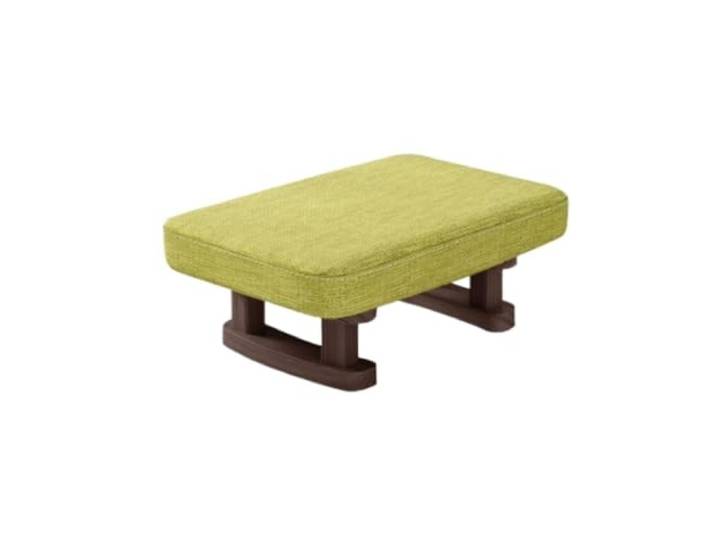 DANNMPX Sitzhocker Wohnzimmer Fußhocker, Rechteckiger Stuhl, Tritthocker, Gepolstert, Heimdekoration, Fußstütze Zusätzliche Sitzplätze(Grün)