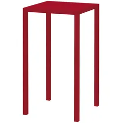 Stehtisch Quatris 60x60x110h rot