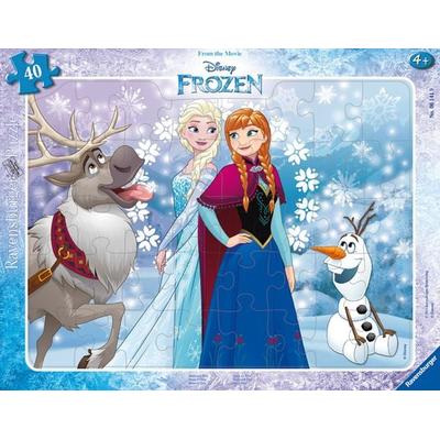 Kinderpuzzle 40 Teile - Disney Die Eiskönigin - Anna und Elsa