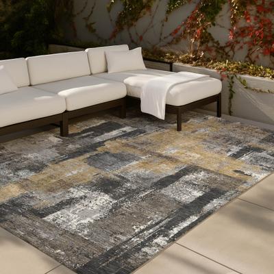 Addison Rugs Machine Washable Indoor/ Outdoor Modern Manitou Chantille Rug