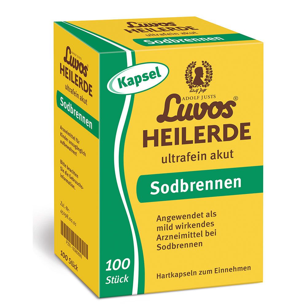 Luvos Heilerde ultrafein akut Sodbrennen Kapseln 100 St
