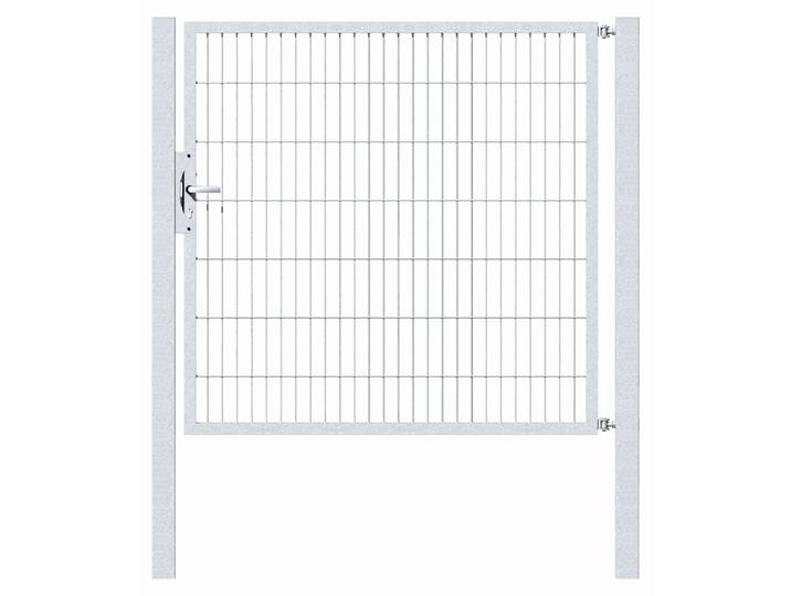 Alberts Einzeltor Flexo mit Zubehör, zum Einbetonieren, feuerverzinkt, Breite 150 cm, Höhe 140 cm