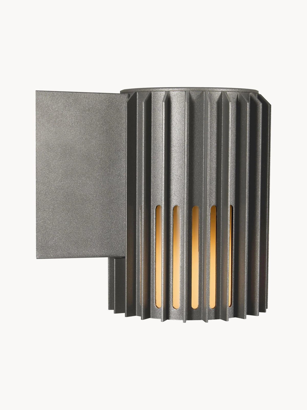 Nordlux Aludra buitenwandlamp grijs aluminium dimbaar