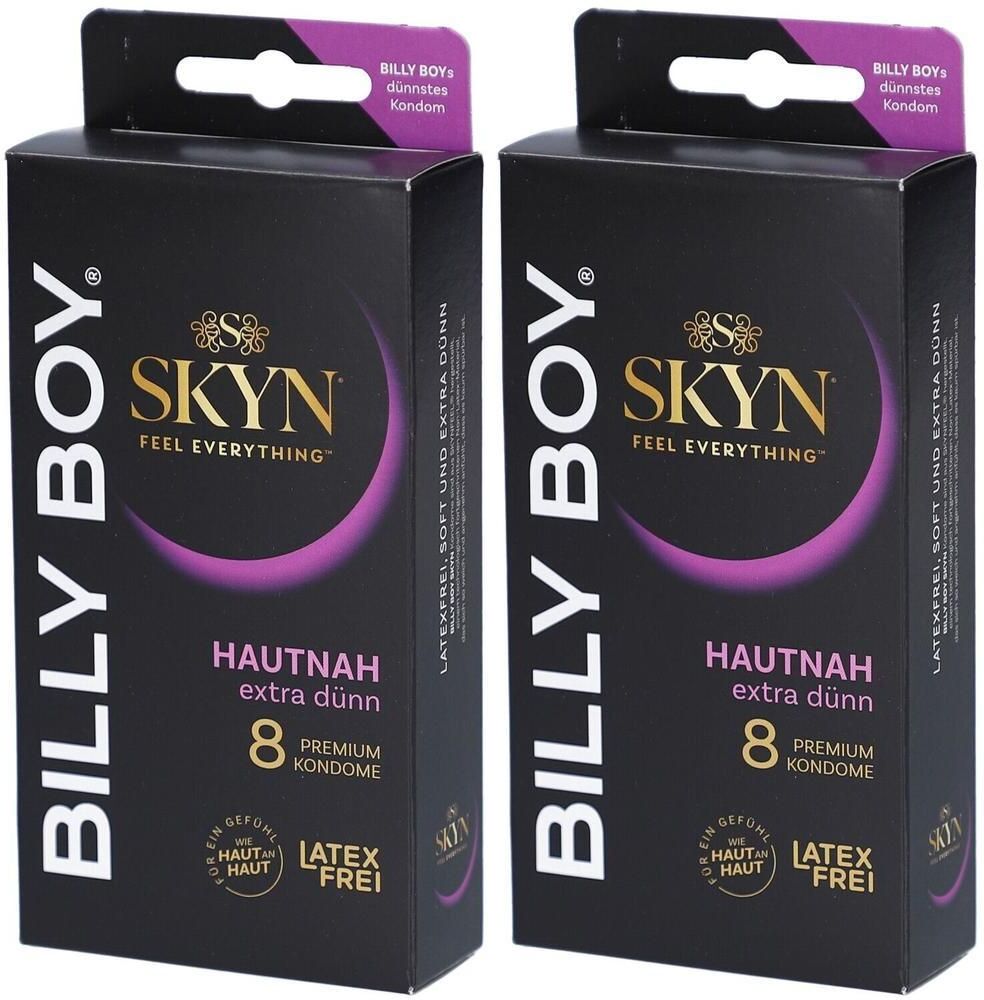 BILLYBOY Billy BOY Skyn hautnah extra dünn 2x 2x8 St Kondome