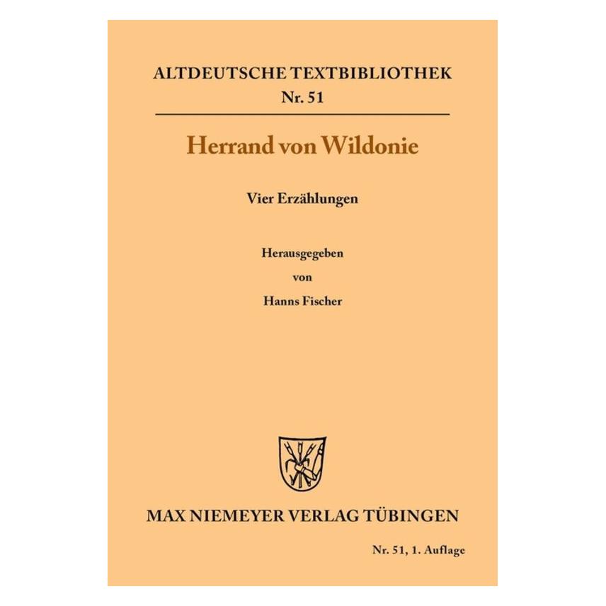 De Gruyter Vier Erzählungen (Deutsch, Softcover, Herrand von Wildonie) (55841794)