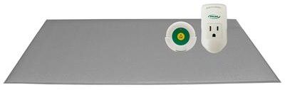 Smart Caregiver """Smart Outlet With A CordLess Weight Sensing Floor Mat (24""x48"", Gray) System"""