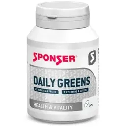Sponser Daily Greens – 90 Kapseln, Gemüse- & Fruchtmischung mit Vitaminen & Mineralstoffen