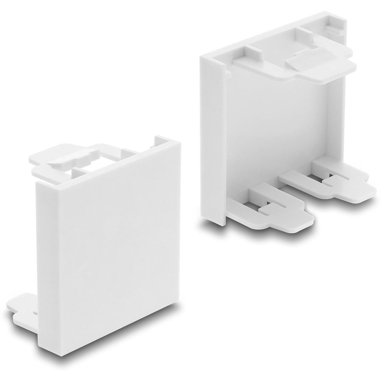 Delock Easy 45 Modul-Blindblende 45 x 45 mm weiss