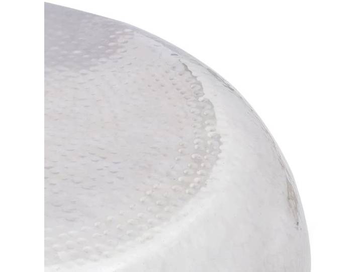 Table basse - SWEETY - martelée en aluminium Argenté - Pour Salon - 242322
