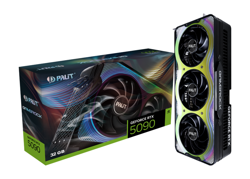 Palit GeForce RTX 5090 GameRock, 32768 MB GDDR7