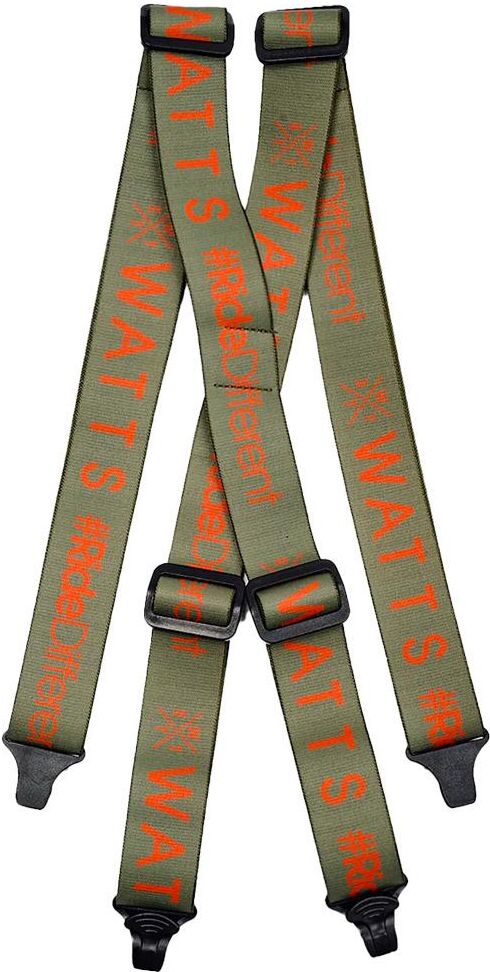 Watts  - Xkitt Removable Suspenders Olive - Bretelles