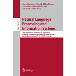 Natural Language Processing and Information Systems, Fachbücher