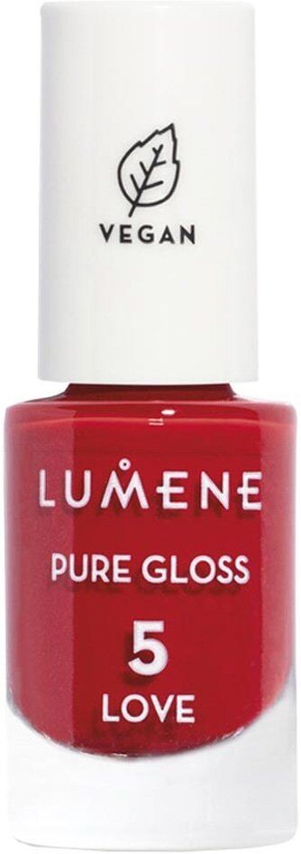 LUMENE Pure Gloss Nail Polish No.5 Love 5ml