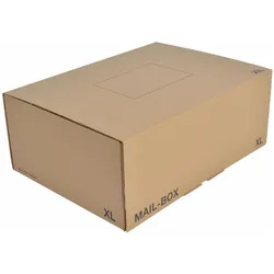 Fellowes, Versandkarton + Versandbox, Versandkarton Mail Box XL (1 Stk., 46 x 33.50 x 17.50 cm)