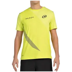 Bullpadel, Herren, Sportshirt, Herren Kurzarm-T-Shirt Paquito 25V Gelb Paddel (L), Gelb