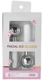 Inspired Finds Mini Stainless Steel Ice Globes For Face And Eye Cooling 2pcs with box