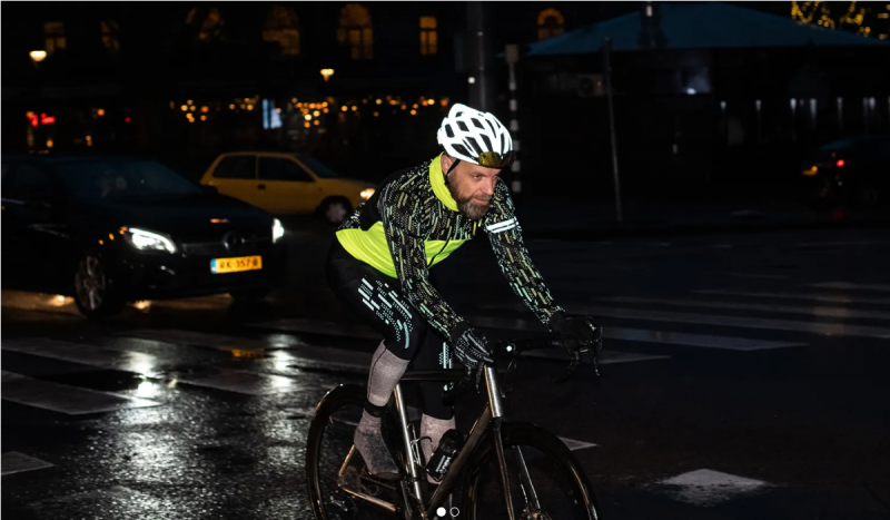 AGU Giacca ciclismo  invernale ESSENTIAL men hi-vis
