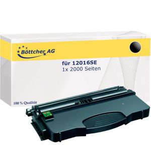 kompatibel für Lexmark 12016SE schwarz Kompatibler Toner