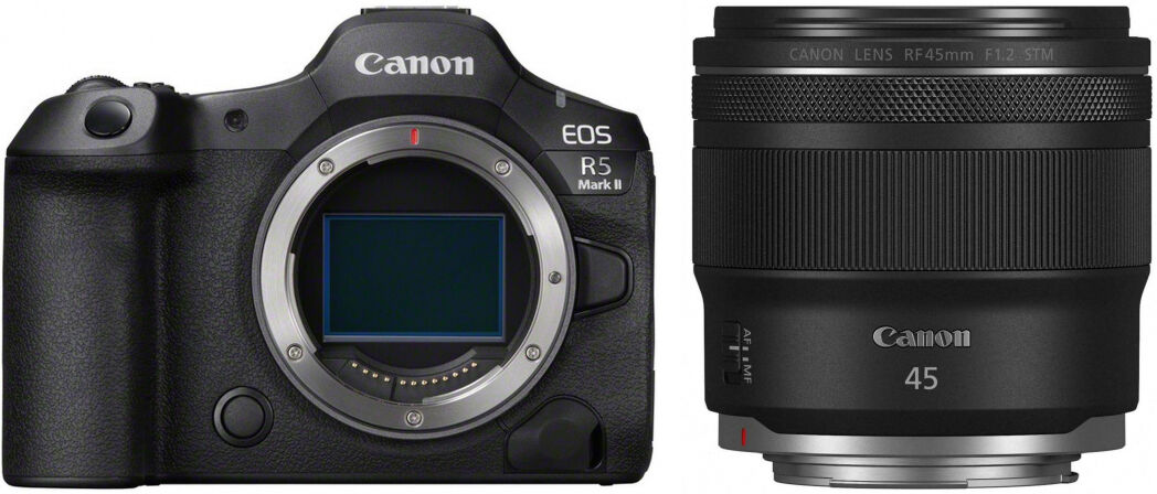 Canon EOS R5 II + RF 45mm f1,2 STM  Dealpreis