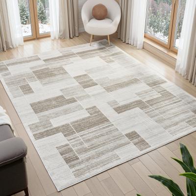KALATY Element Geometric Grid Area Rug