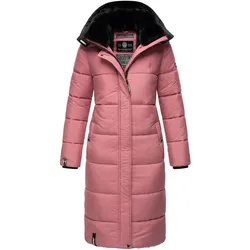 MARIKOO Damen Winterjacke Steppmantel Weichem Innenkragen & Abnehmbarer Kapuze Reliziaa