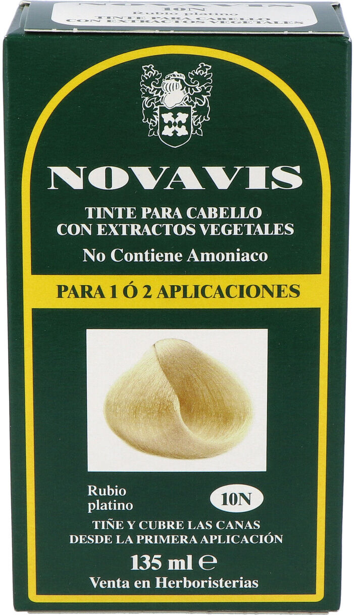 Novavis tinte novavis 10n rubio platino 135ml.
