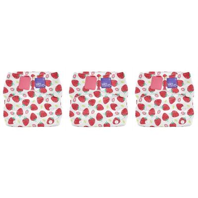 Bambino Mio, miosolo classic All-in-One Stoffwindel, Erfrischende Erdbeere x3 3x1 St Windeln