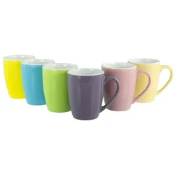 CreaTable Universal Fresh Kaffeebecher 6-tlg Steinzeug