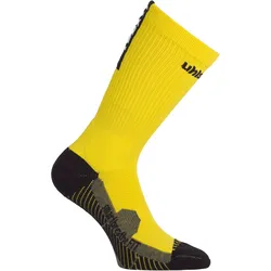 Uhlsport Tube It Socks | Sportsocken Limonengelb/schwarz 33-36