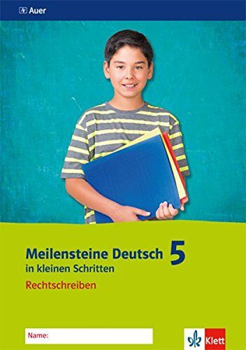 Meilensteine Deutsch in kleinen Schritten / Rechtschreiben 5. Schuljahr: Ausgabe ab 2016 - Preis vom 19.10.2026 19:33:35 h