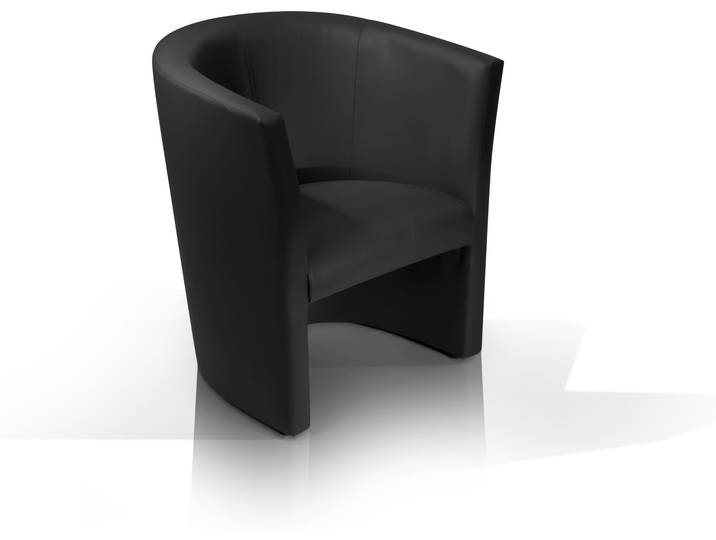 CHARLY Sessel / Cocktailsessel im Lederlook, Material