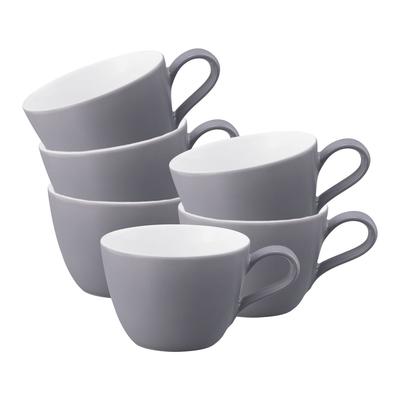 Seltmann Weiden Life Fashion Kaffeetasse 240 ml 6er Set Elegant Grey